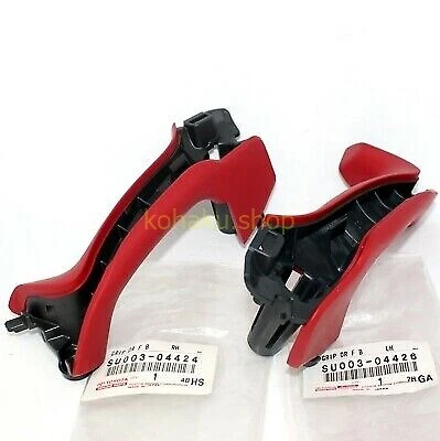 GENUINO Scion FR-S Toyota 86 Subaru BRZ ROJO INTERIOR MANIJA DE PUERTA EMPUÑADURAS Foto 1 de 1