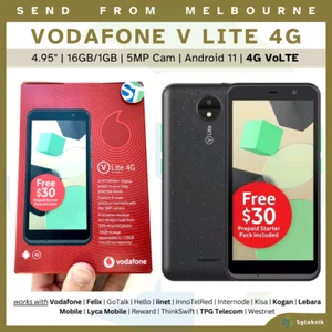 NEW Vodafone V LITE 4G VoLTE (4.95", 16GB/1GB, 5MP Camera WIFI) Android 11 Phone - Picture 1 of 7