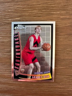 2023-24 Topps Chrome Gradey Dick Youthquake Rookie RC #YQ-10 Toronto Raptors - Image 1 of 2
