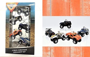 NUEVO MONSTER JAM Kurt Adler Juego de Adornos de Navidad Excavadora de Tumbas Camiones de Juguete 1511 - Imagen 1 de 8