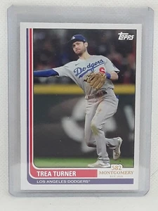 Trea Turner 2022 Topps 582 Montgomery Club Set 3 - #7 - Los Angeles Dodgers - Picture 1 of 2