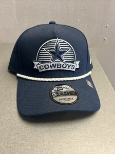 New Era 9Forty Adjustable Dallas Cowboys Cap Captain Navy - Picture 1 of 3