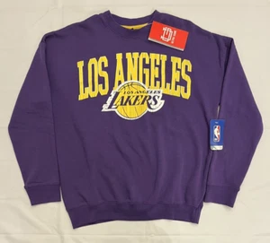 NWT Los Angeles Lakers Purple Ultra Game Pullover Sweatshirt Women's Small Luka - Picture 1 of 12