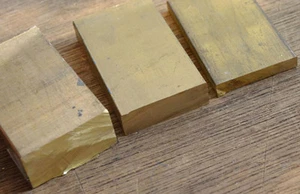 5mm *30*50mm H62 brass plate Block DIY material armfuls for knife handle gasket - Picture 1 of 3