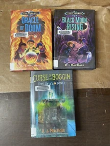 DJ MacHale The Library Books 1, 2, 3 ONLY-Hardcover Lot - Picture 1 of 2