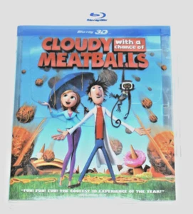 Cloudy With a Chance of Meatballs Blu-ray 3D PROMO (Family/Comedy, PG) - Foto 1 di 3