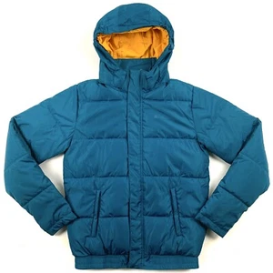 Mountain Warehouse Padded Warm Jacket Blue Green Unisex Kids Size 13 - Picture 1 of 8