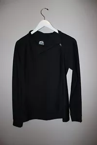 Slazenger Black Long Sleeve Lightweight pullover Womens Small - Picture 1 of 7