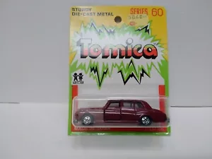 TOMICA ROLLS ROYCE PHANTOM en tarjeta amarilla HECHO PARA G.J COLES MELBOURNE AUSTRALIA - Imagen 1 de 4