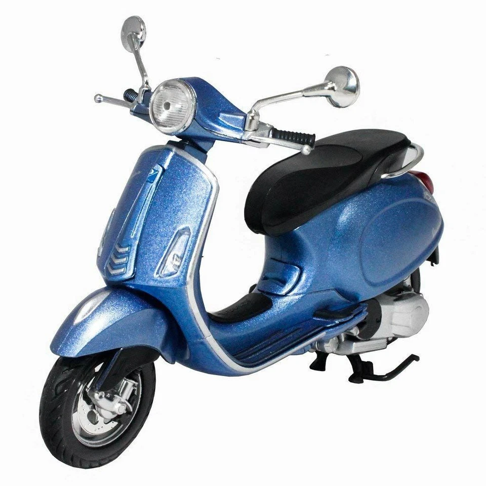 New Ray 1:12 Diecast Vespa Primavera Scooter Blue - 09688 - Image 1 of 1