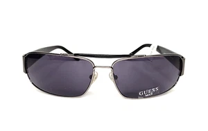 GUESS Herren Sonnenbrille GU6464 GUN-3 65-15, 130. Gestell grau & schwarz, graue Gläser - Bild 1 von 7