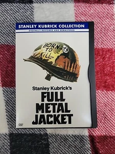 Full Metal Jacket DVD 2001 Stanley Kubrick Collection Drama Rated R Snapcase  - Bild 1 von 15