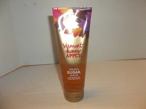 Bath & Body Works Vermont Honey Apple Sealed Golden Sugar Scrub Rare 8oz - Picture 1 of 3