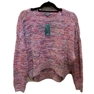 ¡NUEVO CON ETIQUETAS! Suéter para mujer Wild Fable talla mediana tejido multicolor - Imagen 1 de 5