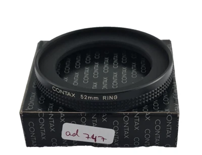 CONTAX-Adapter Ring Filter E67 67 67mm on Objektiv Lens E52 52 52mm Japan 746/23 - Image 1 of 2