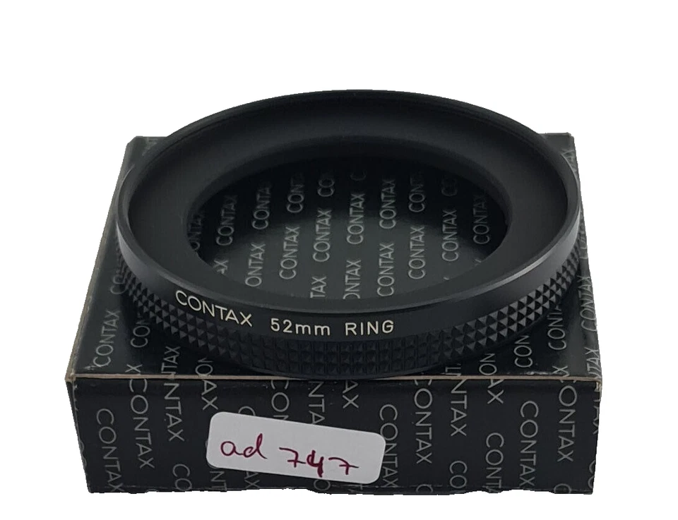 CONTAX-Adapter Ring Filter E67 67 67mm on Objektiv Lens E52 52 52mm Japan 746/23 - Image 1 of 2