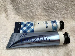 Bath Body Works 1oz Hand Cream Shea Butter BE AMAZING ~ GINGHAM Choose - Photo 1 sur 5