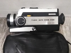 De colección. Cámara de película Canon con zoom automático 318M súper 8 mm zoom 3x con FUNDA BLANDA sin probar - Imagen 1 de 12