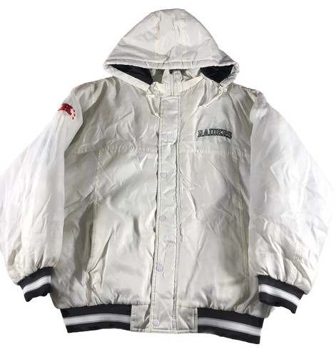 LOUIS VUITTON（LV） Giacca con cappuccio vintage LV Raiders Reebok Gridiron Classic NFL da uomo taglia L PEALING Y2K