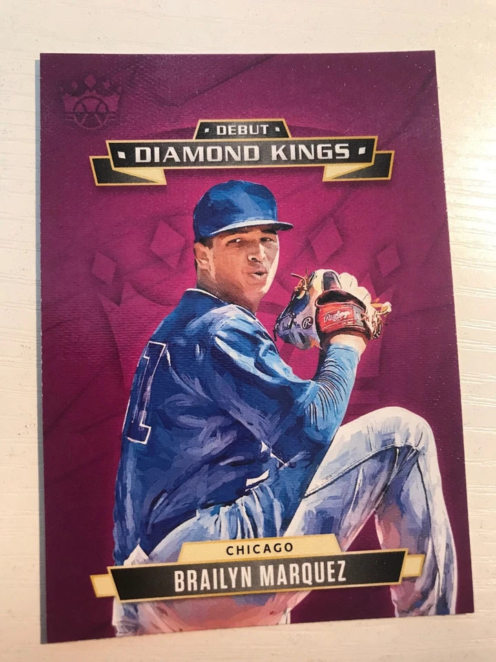 2021 Panini Debut Diamond Kings Brailyn Marquez Cubs DDKCC - Image 1 of 1