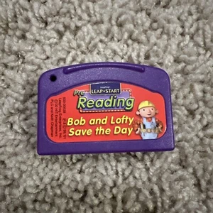 Leap Frog Game Leap Start Pre-Reading Bob and Lofty Save the Day Cartridge Only - Picture 1 of 2