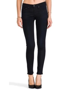 NWT Rag & Bone Midnight Legging Skinny Jean. Size 27. Dark Blue Indigo - Image 1 of 4