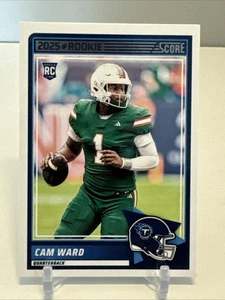 2025 Panini Score Cam Ward #13 Rookie RC Tennessee Titans - Bild 1 von 2