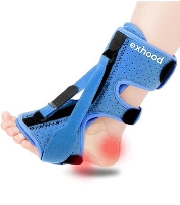 Plantar Fasciitis Night Splint, 3 Adjustable Straps Plantar Relief Braces. - Image 1 of 4