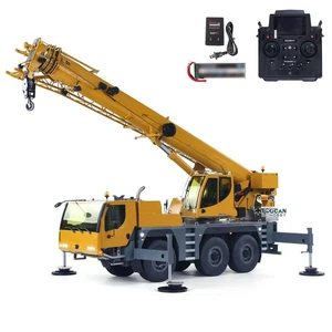 1/14 All Terrain RC Hydraulic Mobile Crane Truck Model D1050 RTR PL18EV Sound - Picture 1 of 12
