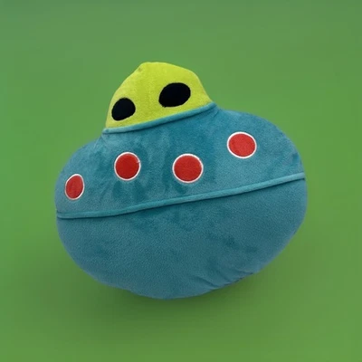 Adorable Alien UFO Decorative Pillow Bedroom Dorm 12” - Image 1 of 4