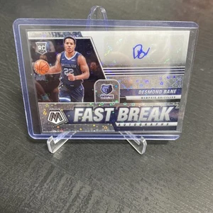 Desmond Bane, Rookie Auto, Fast Break Prizm, 2021 Panini Mosaic Grizzlies - Picture 1 of 6
