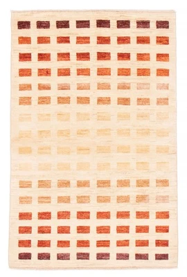 4'0" x 6'0" Hand Knotted Area Rug Traditional Oriental Wool Carpet - Image 1 of 4