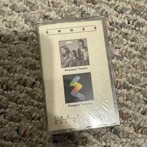 Schuhe - Present Tense + Tongue Twister (Cassette Tape) *NEU/NOCH VERSIEGELT* - Bild 1 von 7