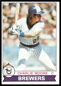1979 Topps #408 Charlie Moore Milwaukee Brewers NM+ - Picture 1 of 2