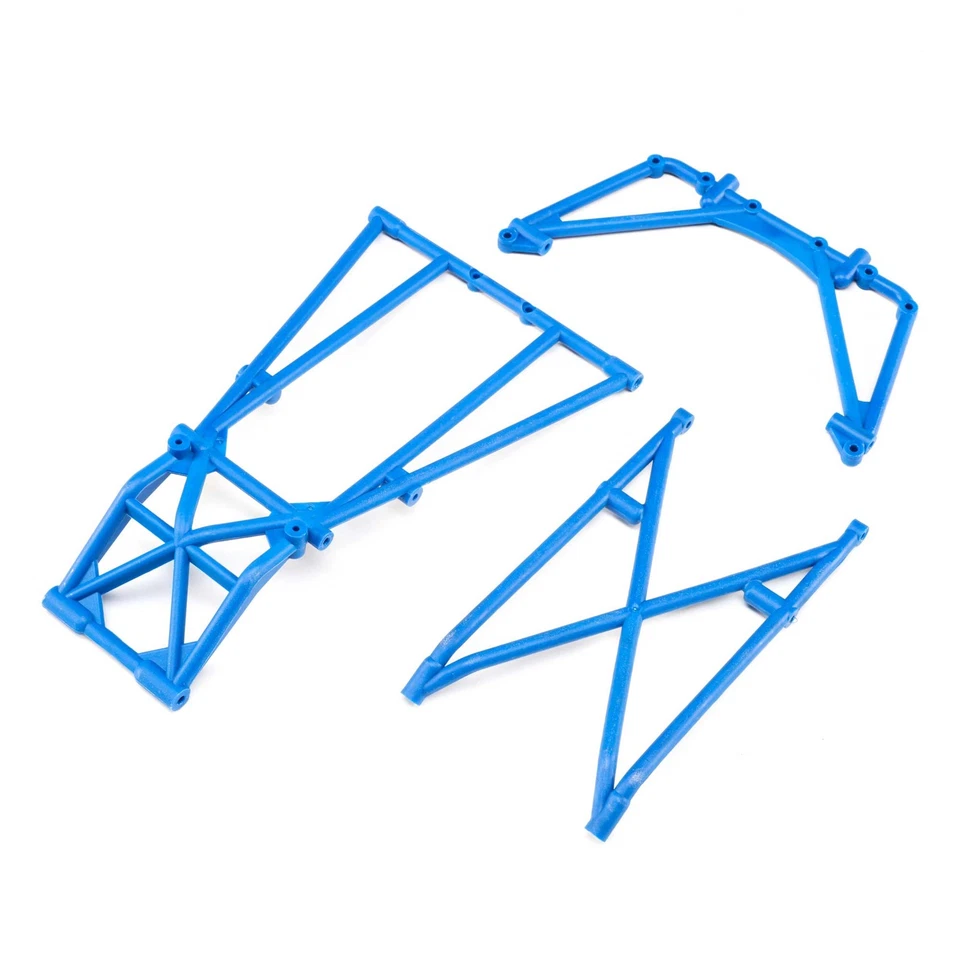 Losi Rear Cage and Hoop Bars Blue LMT LOS241049 Electric Car/Truck Option Parts - Image 1 of 1