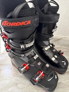Nordica Sportmachine 3 100 Scarponi da Sci Uomo, Nero,Grigio,Rosso,26,5 - Foto 1 di 18
