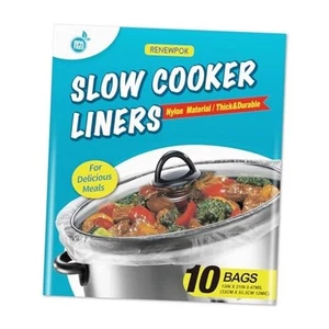 Slow Cooker Liners 13x21 Inch Large Size Thick Pot Liners Nylon Cooking Liners - Picture 1 of 6