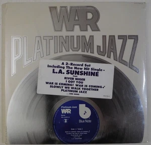 WAR Platinum Jazz BLUE NOTE 2 LP vintage new old stock STILL SEALED hype sticker - Picture 1 of 3