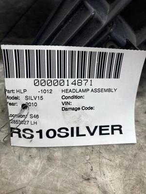 Conjunto de faro izquierdo Chevy Silverado 1500 2007-13 22853027 Foto 1 de 4