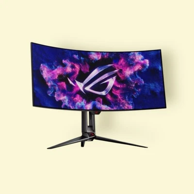ASUS ROG Swift PG34WCDM 34” 4K OLED 240Hz Gaming Monitor 0.03ms 3440 x 1440 - Image 1 of 2