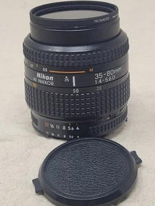 Nikon AF Nikkor 35-80mm 1:4-5.6D Zoom Camera Lens - Picture 1 of 11