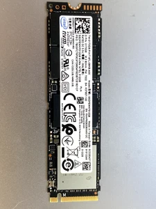Intel SSD 512GB - MODEL SSDPEMKF512GB NVMe - Picture 1 of 2