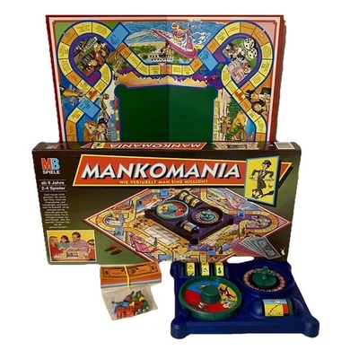 Mankomania MB Grüne Ausgabe 1993 Hasbro Brettspiel Top Zustand - Bild 1 von 4