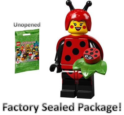Lego Minifigures Series 21 71029 - Ladybug Girl - Image 1 of 3
