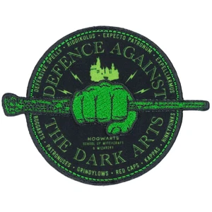 HARRY POTTER - DEFENSE AGAINST DARK - EMBROIDERED PATCH - BRAND NEW - 5982 - Bild 1 von 1