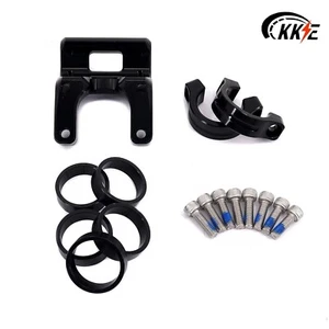 KKE Black Handlebar Risers Clamps Pads Fit SurRon Light Bee Talaria Sting E-Bike - Picture 1 of 7