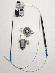 Window Regulator Kit & Bosch Motor fits Hummer H2 2003-2009 Front Left LH - Picture 1 of 7