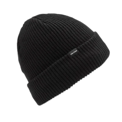 Volcom - Sweep Lined Beanie - Black SALE - Image 1 of 2
