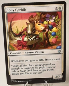 MTG - Bloomburrow - Jolly Rennmäuse - #0019 - Playset x4 - Near Mint - Bild 1 von 6