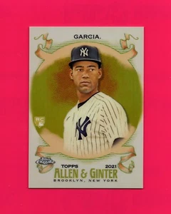 2021 Topps Allen & Ginter Chrome Gold Refractor #114 Deivi Garcia RC 29/50 - Picture 1 of 2
